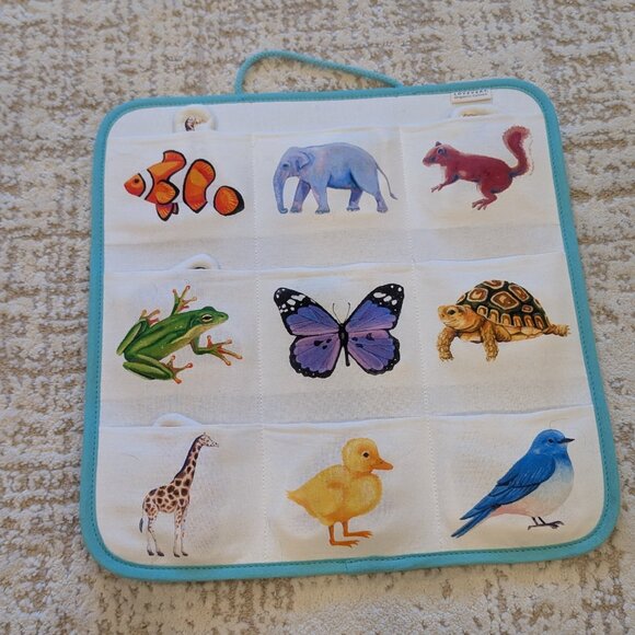 Lovevery Quilted Critter Pockets - Picture 2 of 4